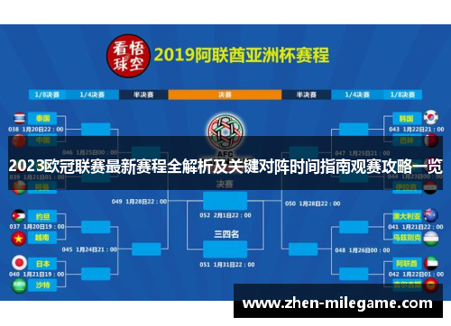 2023欧冠联赛最新赛程全解析及关键对阵时间指南观赛攻略一览 2023欧冠联赛最新赛程全解析及关键对阵时间指南观赛攻略一览